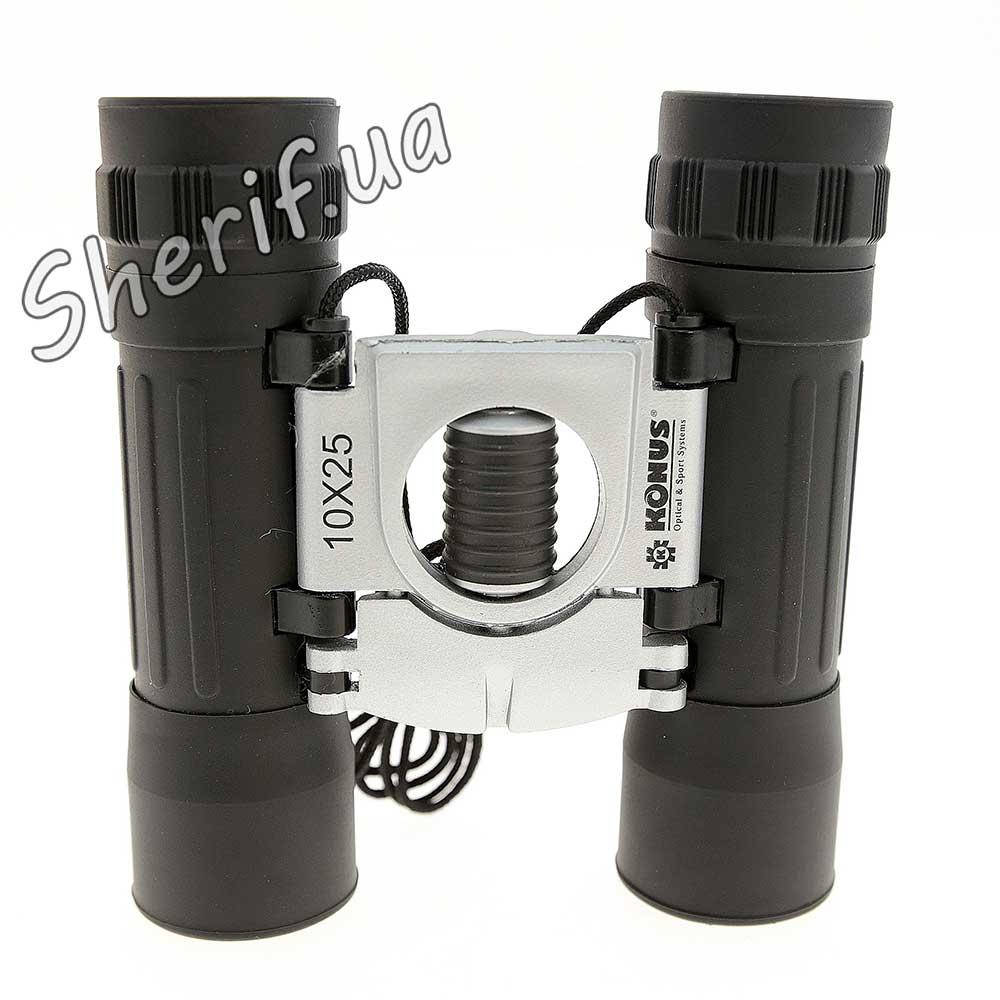 

Бинокль Konus Basic 10x25, Черный