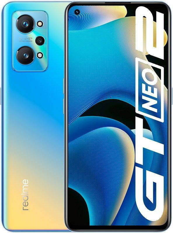 

Смартфон Realme GT Neo 2 12/256GB Neo Blue, Синий