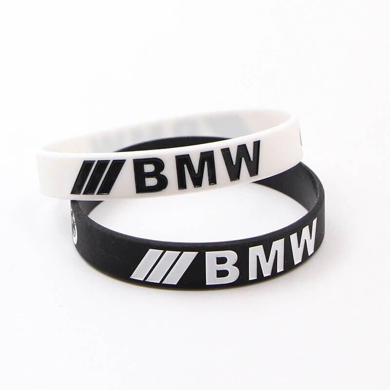 

Силиконовый браслет на руку bmw