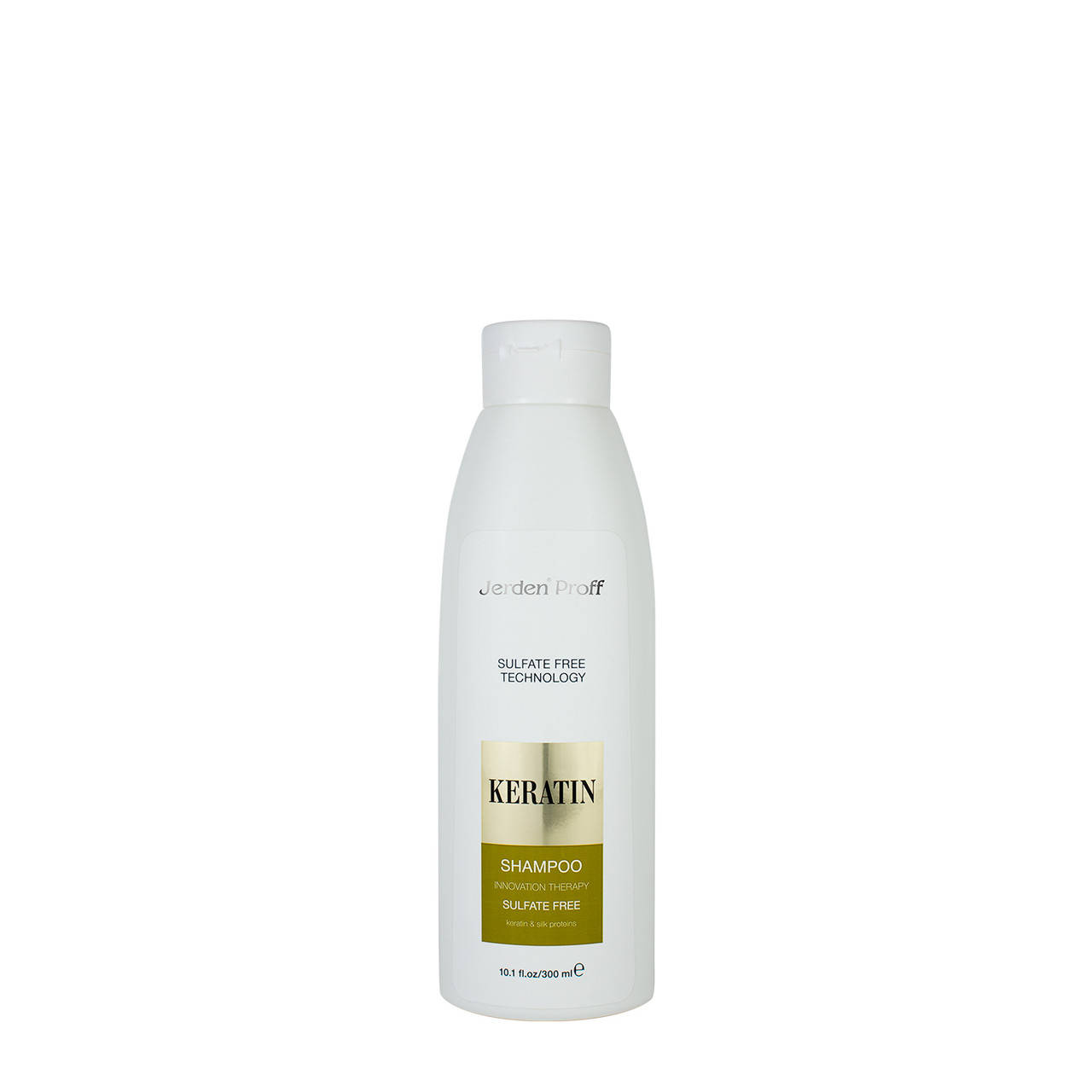 

Шампунь для волос бессульфатный с кератином Jerden Proff Sulfate Free Shampoo 300 мл