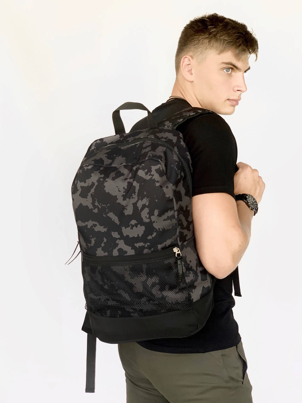 

Рюкзак камуфляжный мужской | женский городской портфель спортивный сумка хаки