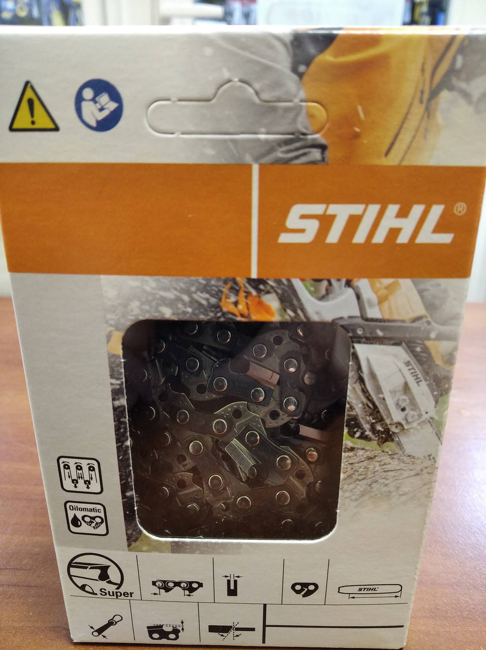 

Ланцюг STIHL 3/8" 1.3мм 56 SUPER (шина 40см)