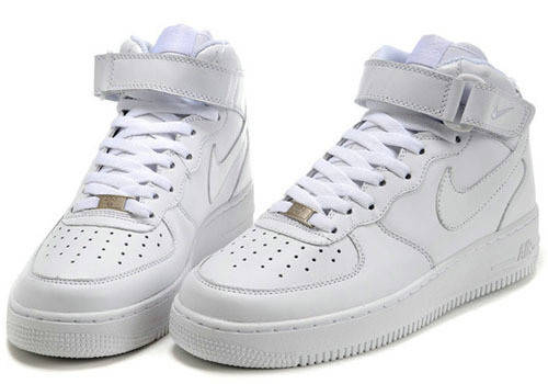 

Высокие белые кроссовки Nike Air Force 35-45р, Белый