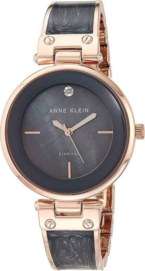 

Часы наручные ANNE KLEIN с бриллиантом AK\2512GYRG