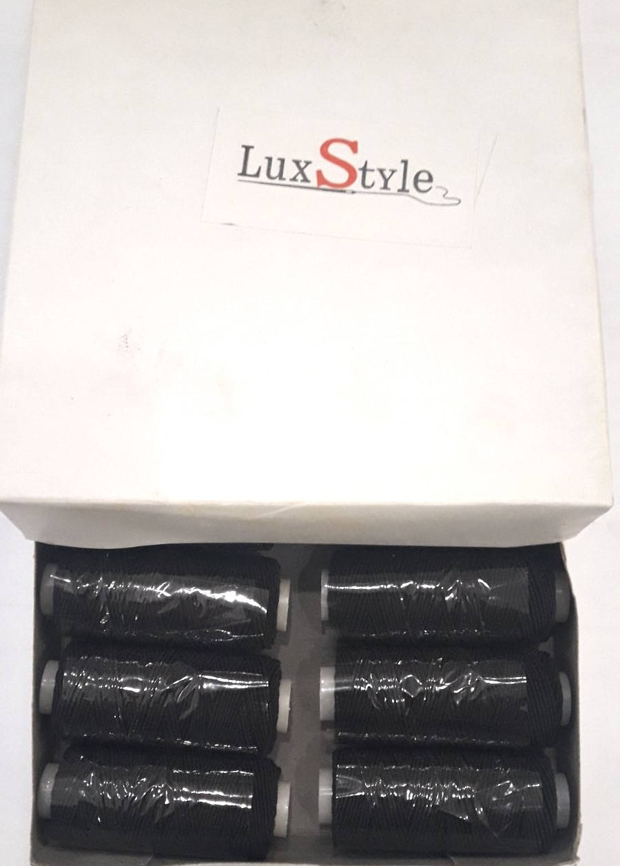 

Нитка-резинка для выполнения сборки LuxStyle цвет черный, Разные цвета