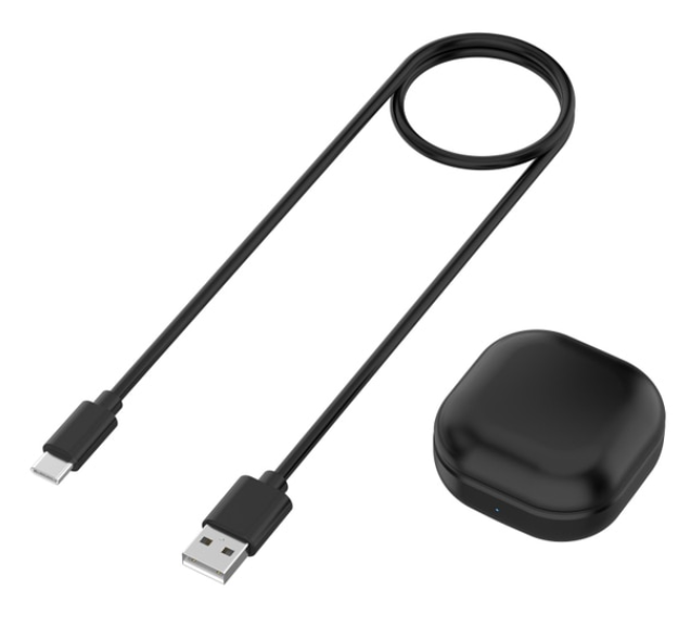 

Зарядный кейс Greatlizard для Samsung Galaxy Buds Live SM-R180 + кабель / Black