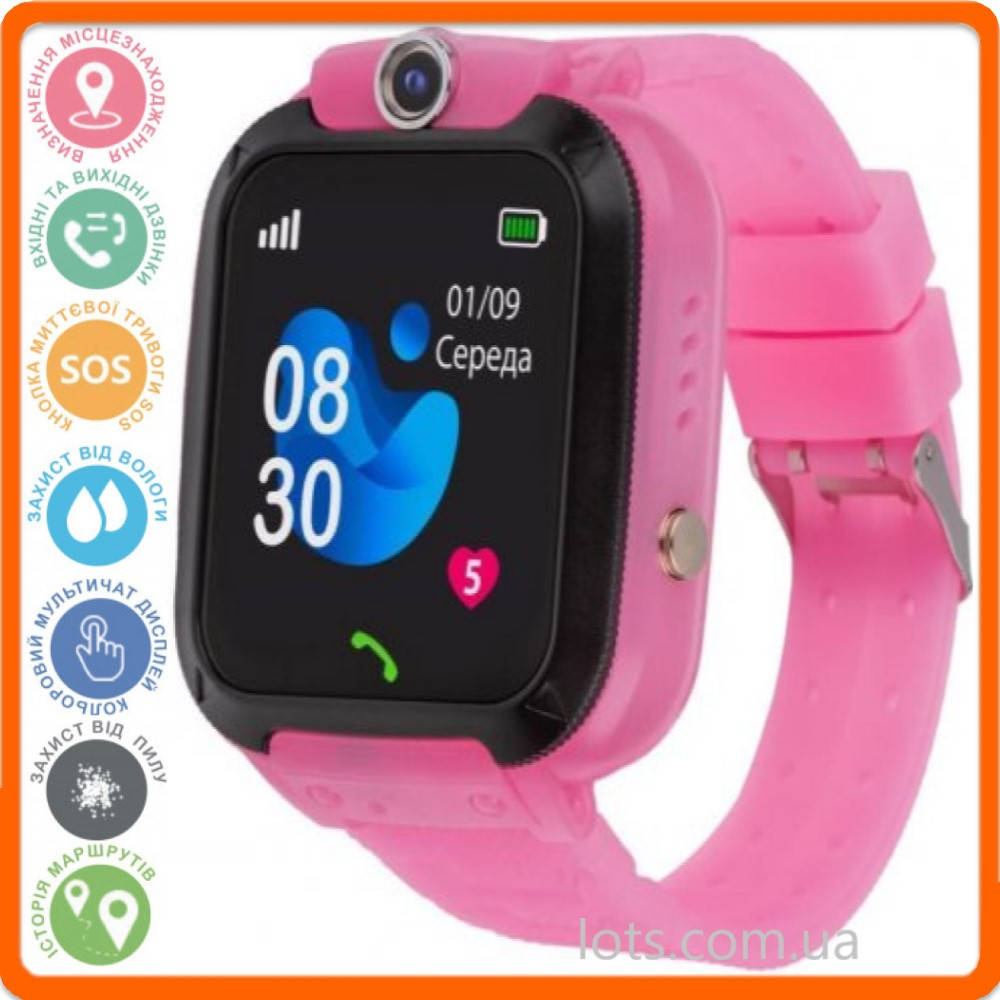 

Смарт-Часы Детские AmiGo GO007 Pink - Умные Часы - Умные Часы