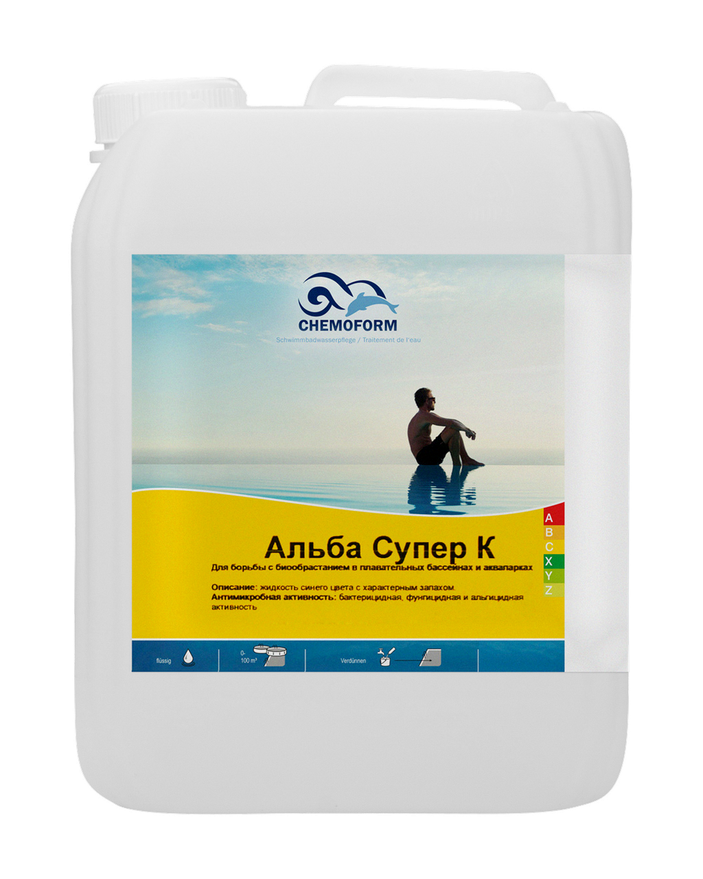

Альгицид против водорослей Альба Супер К 5л|Chemoform