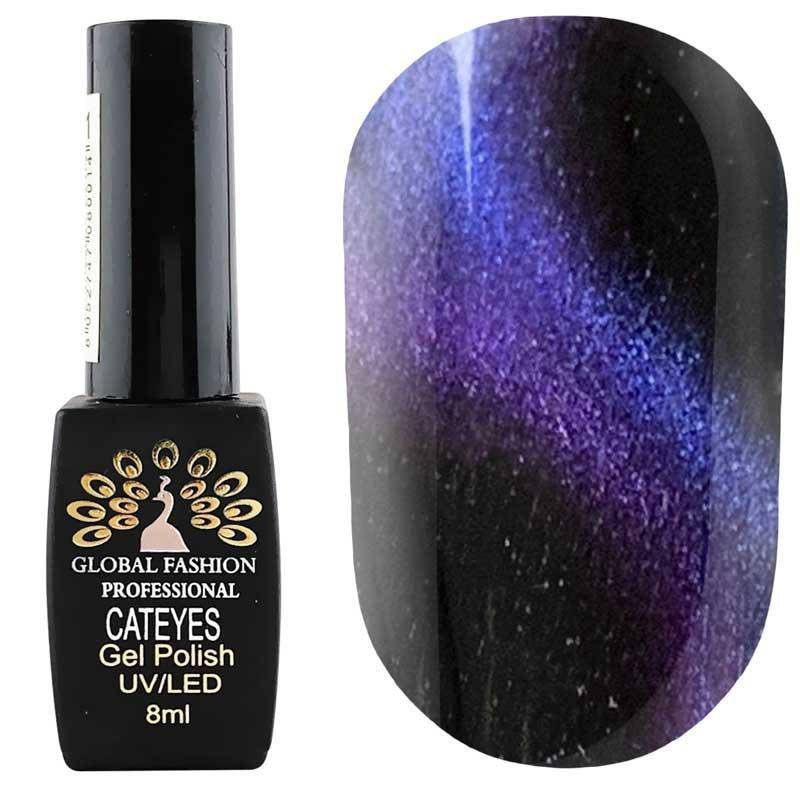 

Гель-лак Global Fashion 24D Cat Eye №006, 8 мл