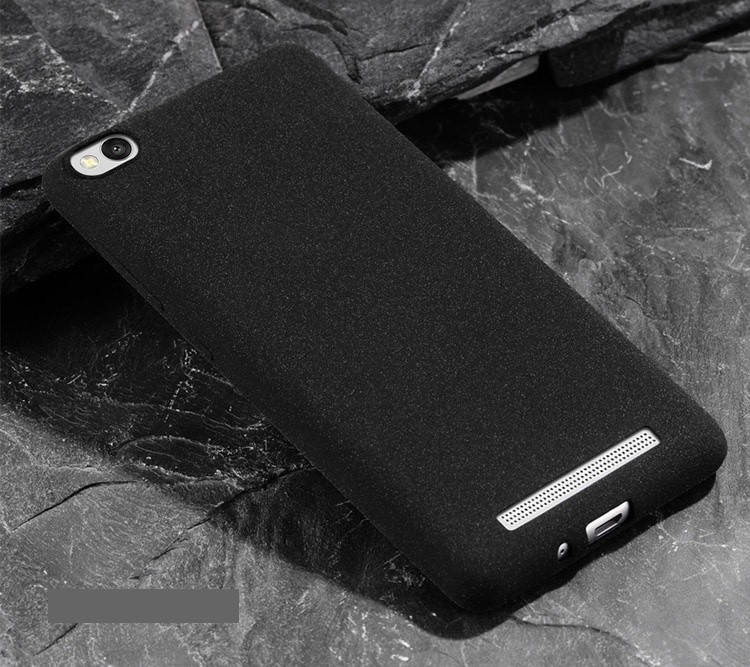 

Чехол MAKAVO для Xiaomi Redmi 4a Бампер Матовый ультратонкий черный