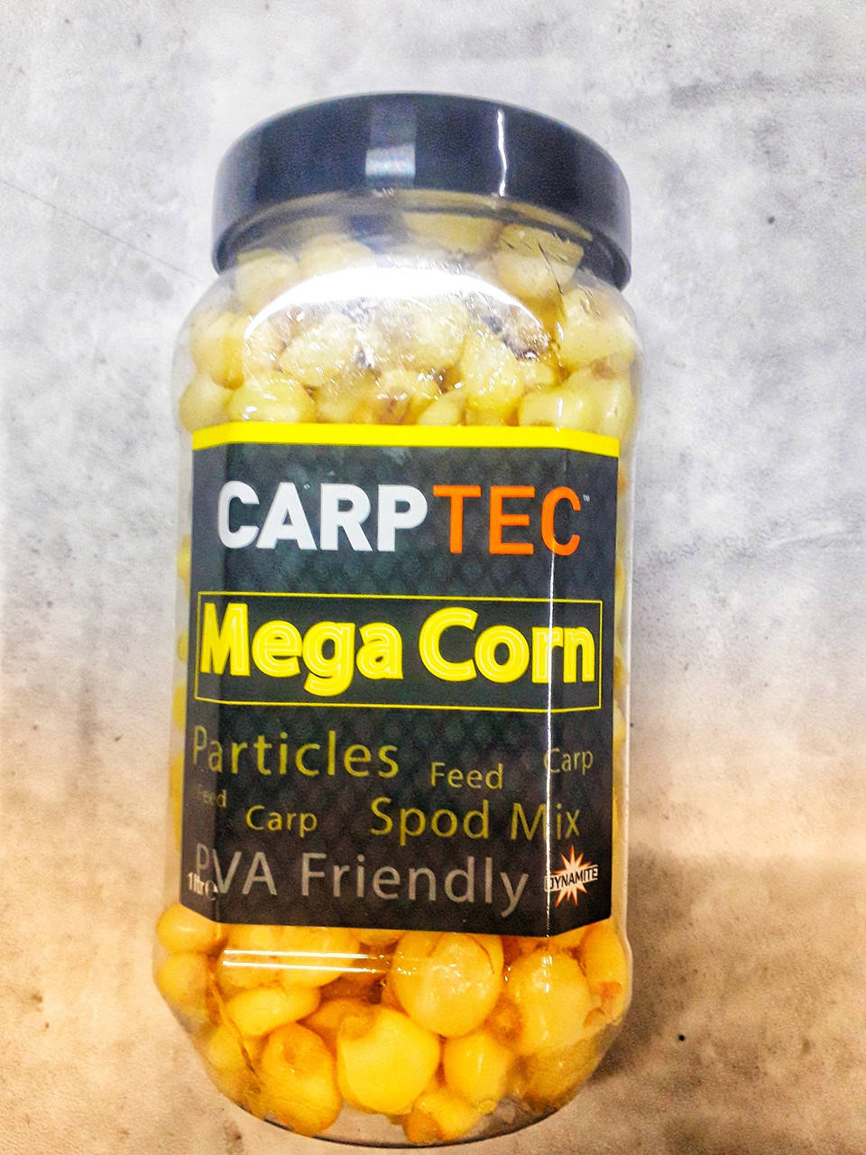 

Кукуруза насадочная Dynamite Carptec Mega Corn PVA 1/2L