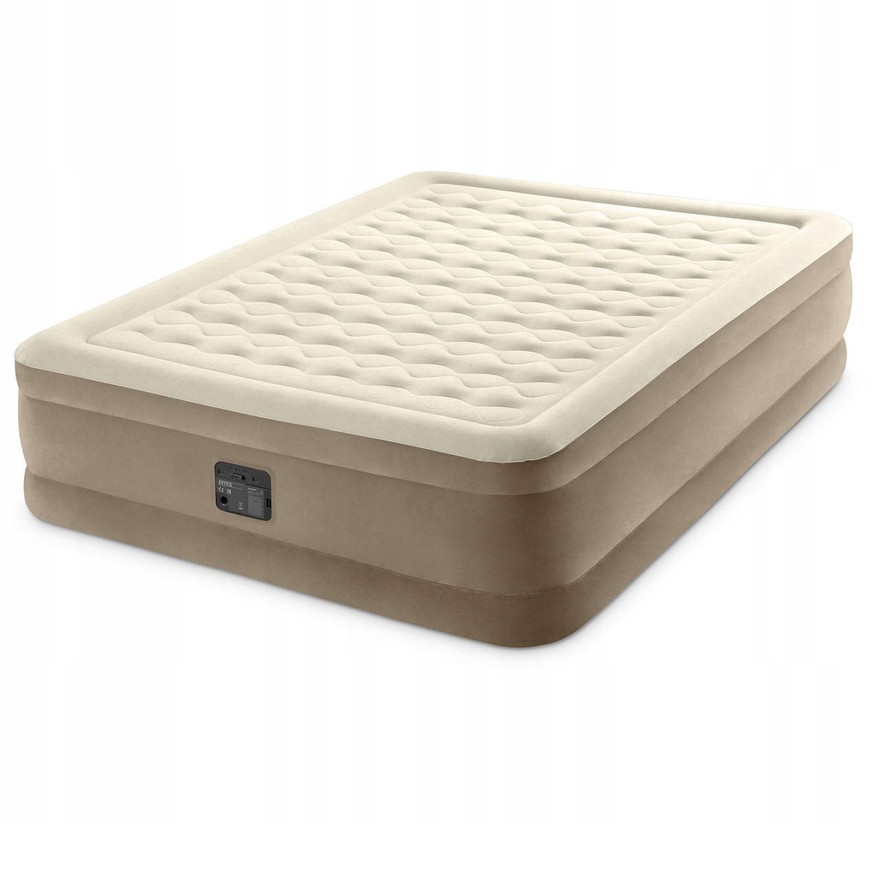 

Надувная кровать Intex 64428, 152 х 203 х 46 см, встроенный электрический насос. Двухспальная, Бежевый