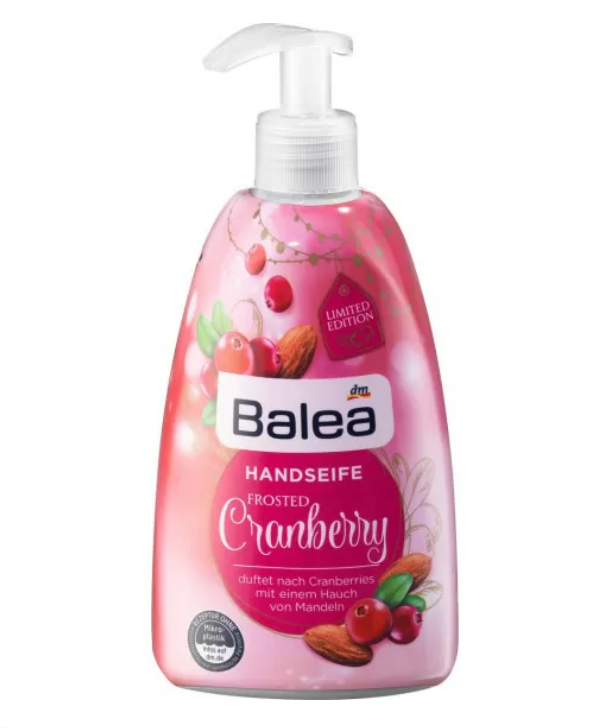 

Жидкое крем-мыло для рук в дозаторе 500 мл Balea Сranberry