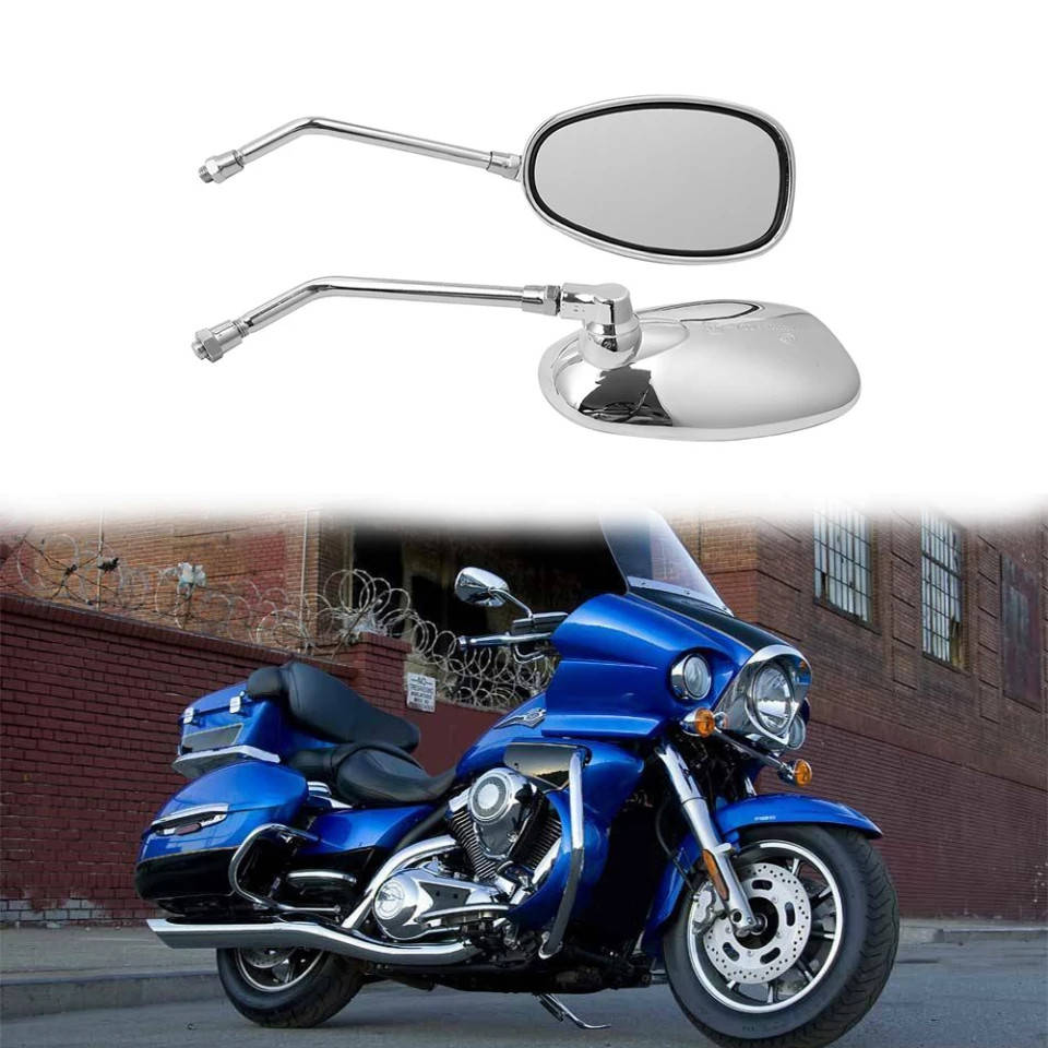 

Мото зеркала Honda Shadow 400 600 750 Suzuki Boulevard M50 M90 M109 Yamaha Drag Star XVS 250 400 650 1100 1300