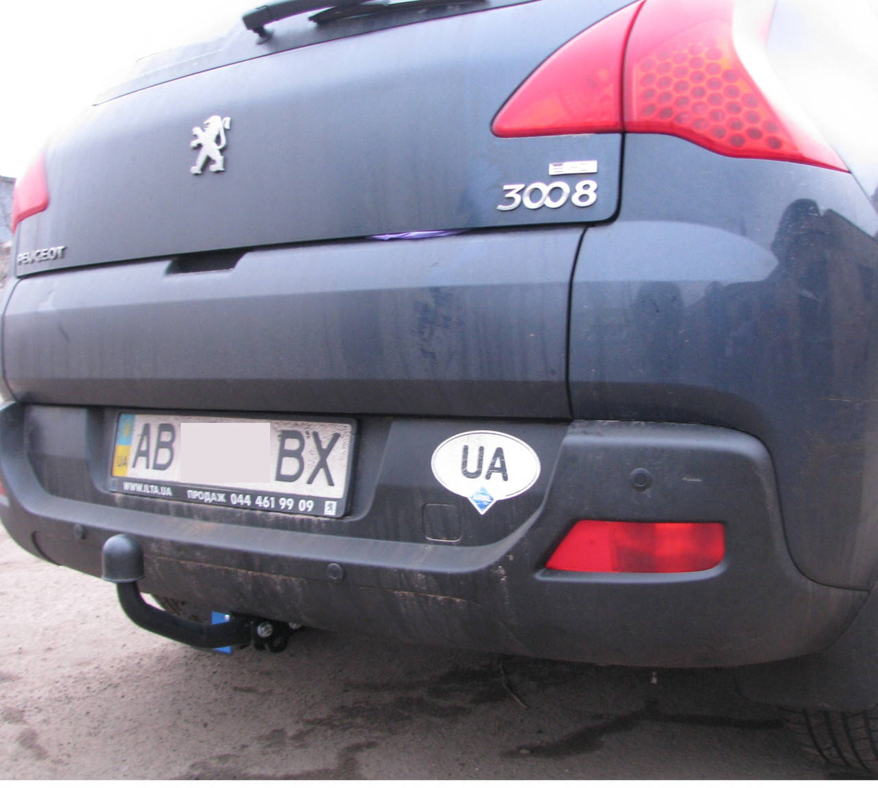 

Фаркоп на Peugeot 3008 (с 2009--) Пежо 3008