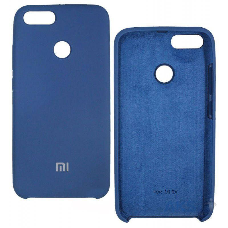 

Чехол Silicone Case для Xiaomi Mi A1 синий (сяоми ксиоми ми а1)