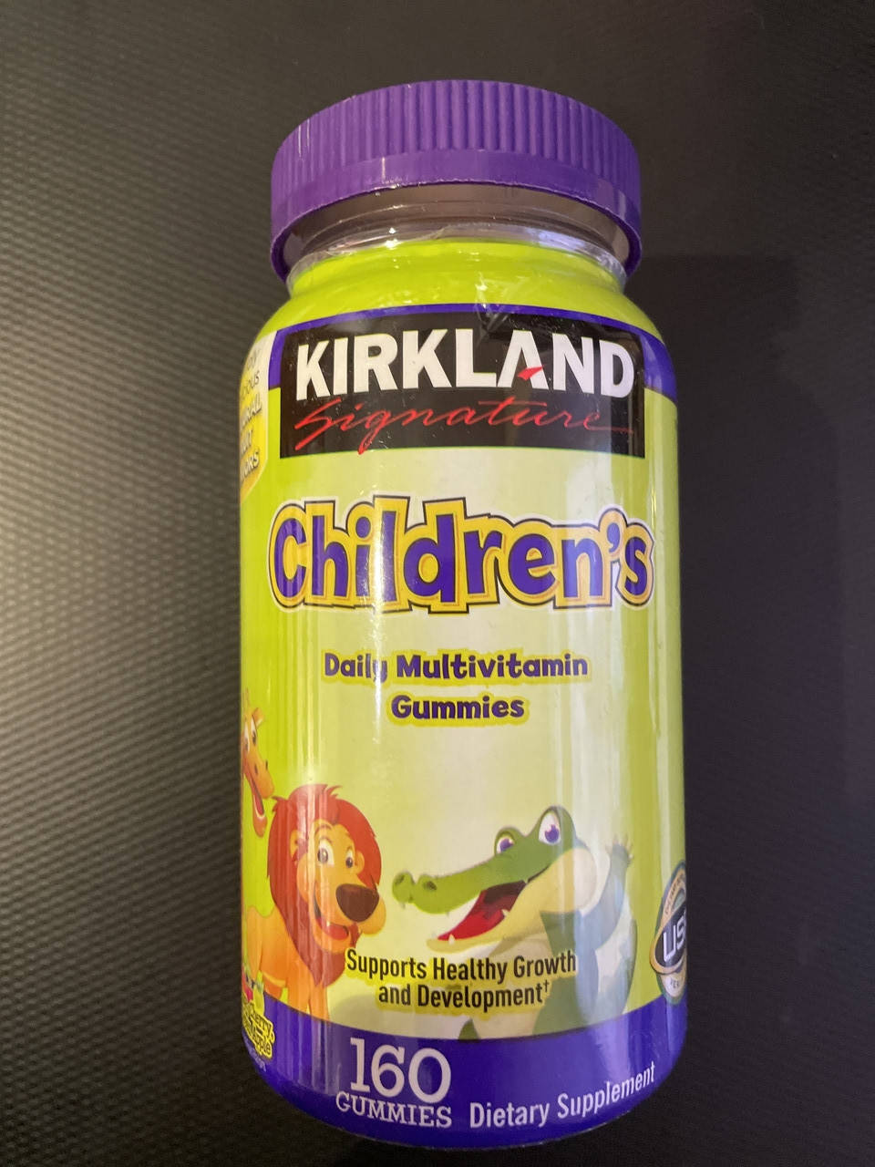 

Витамины для детей Kirkland Signature Children´s Complete Multivitamin 160 шт Gummies