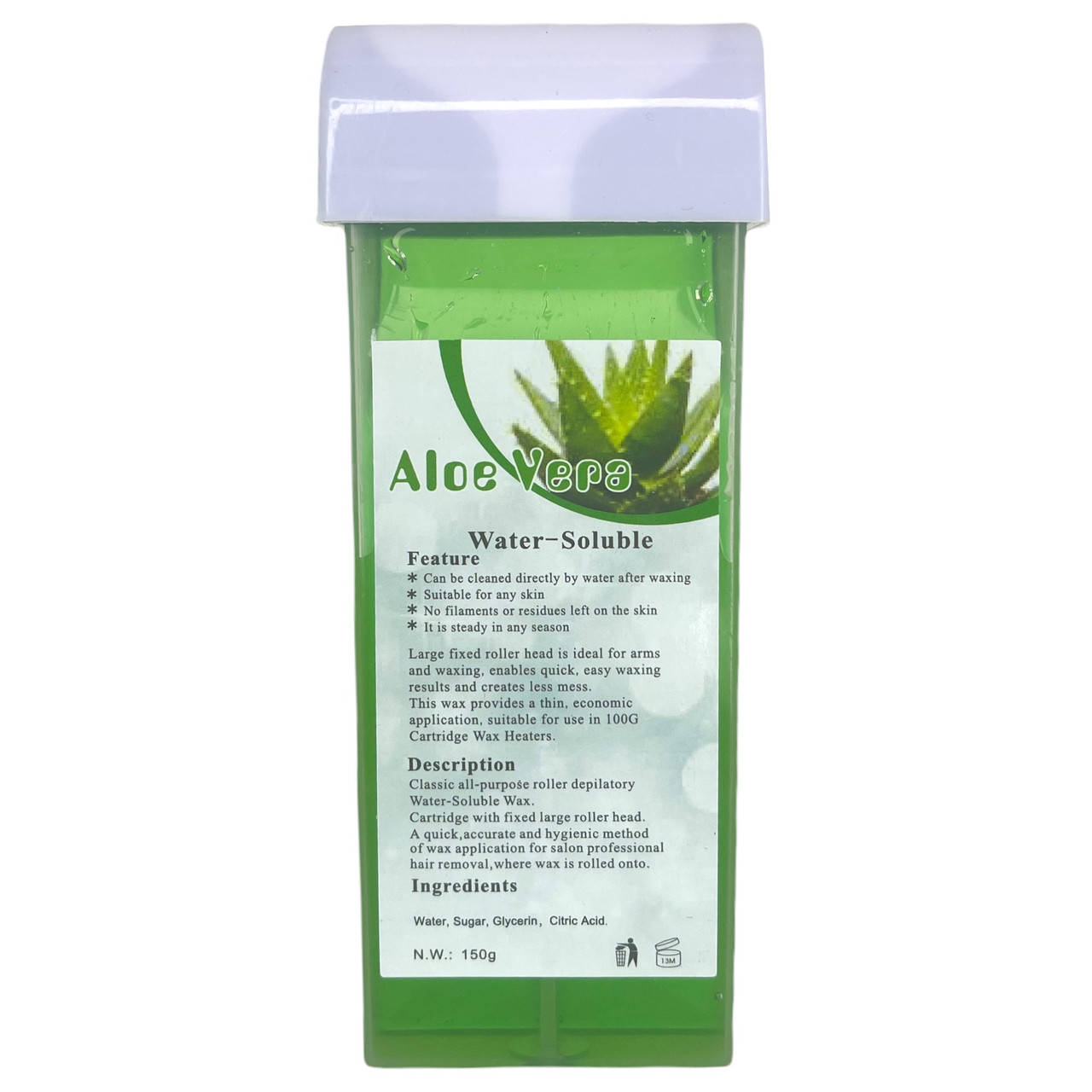 

Воск кассетный в картридже для депиляции, 150 мл. Aloe Vera