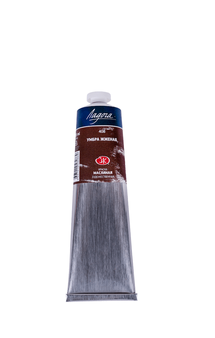 

Фарба олійна, Умбра палена, 120мл, Ладога