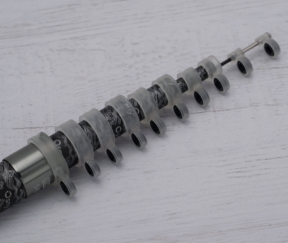 

Силиконовые кольца для удочки, 22 шт. Кольца на боковой кивок