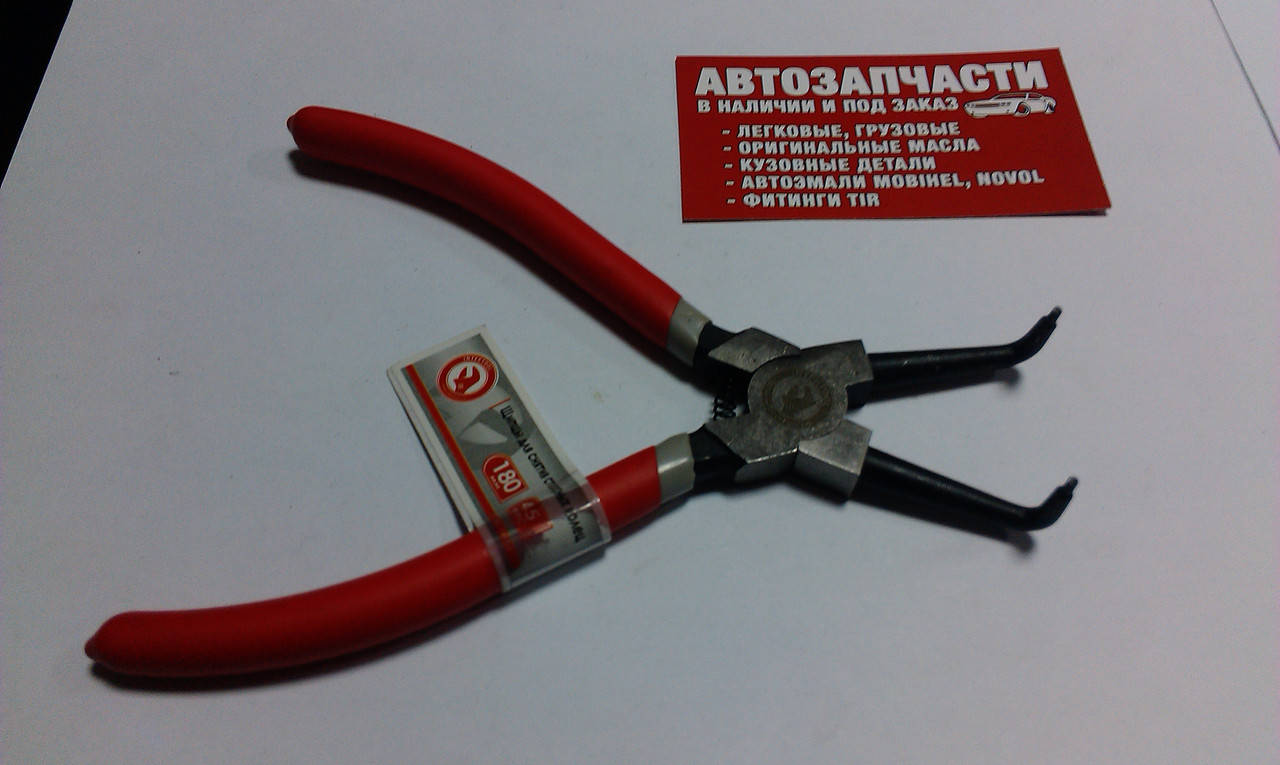 

Сегера (клещи для снятия стопорных колец) кривые на сжатие пр-во Intertool