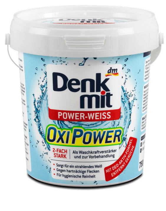 

Универсальный пятновыводитель DenkMit Oxi Power Power-Weiss 750g