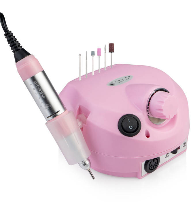 

Фрезер для маникюра и педикюра Bucos Nail Drill ZS-601 PRO (розовыйй) 45 Вт, Розовый