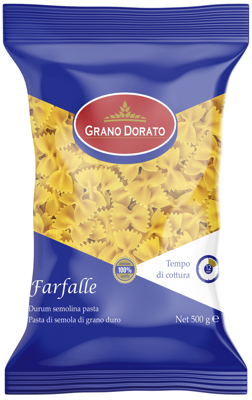 

GRANO DORATO Макарони Бантики 500г (FARFALLE)