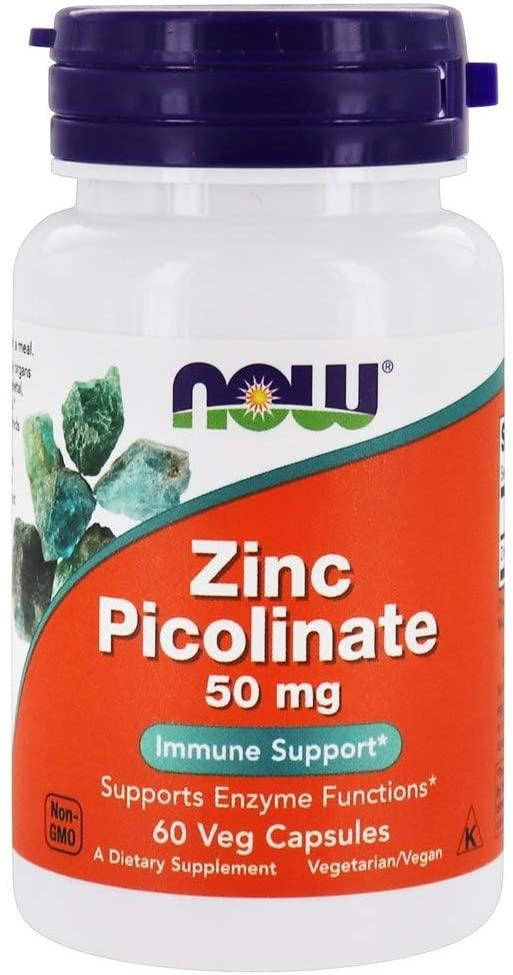 

Now Foods Zinc Picolinate 50 mg 60 капсул