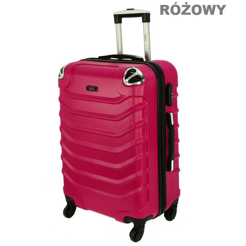 

Чемодан дорожній RGL 730, малий ,розовий! Новинка 2018! Валіза на колесах!
