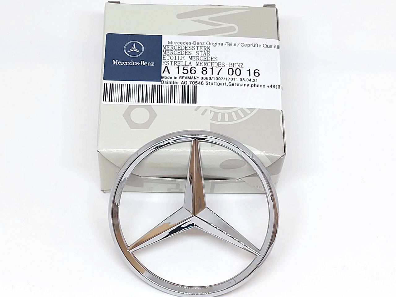 

Эмблема Mercedes-Benz A1568170016