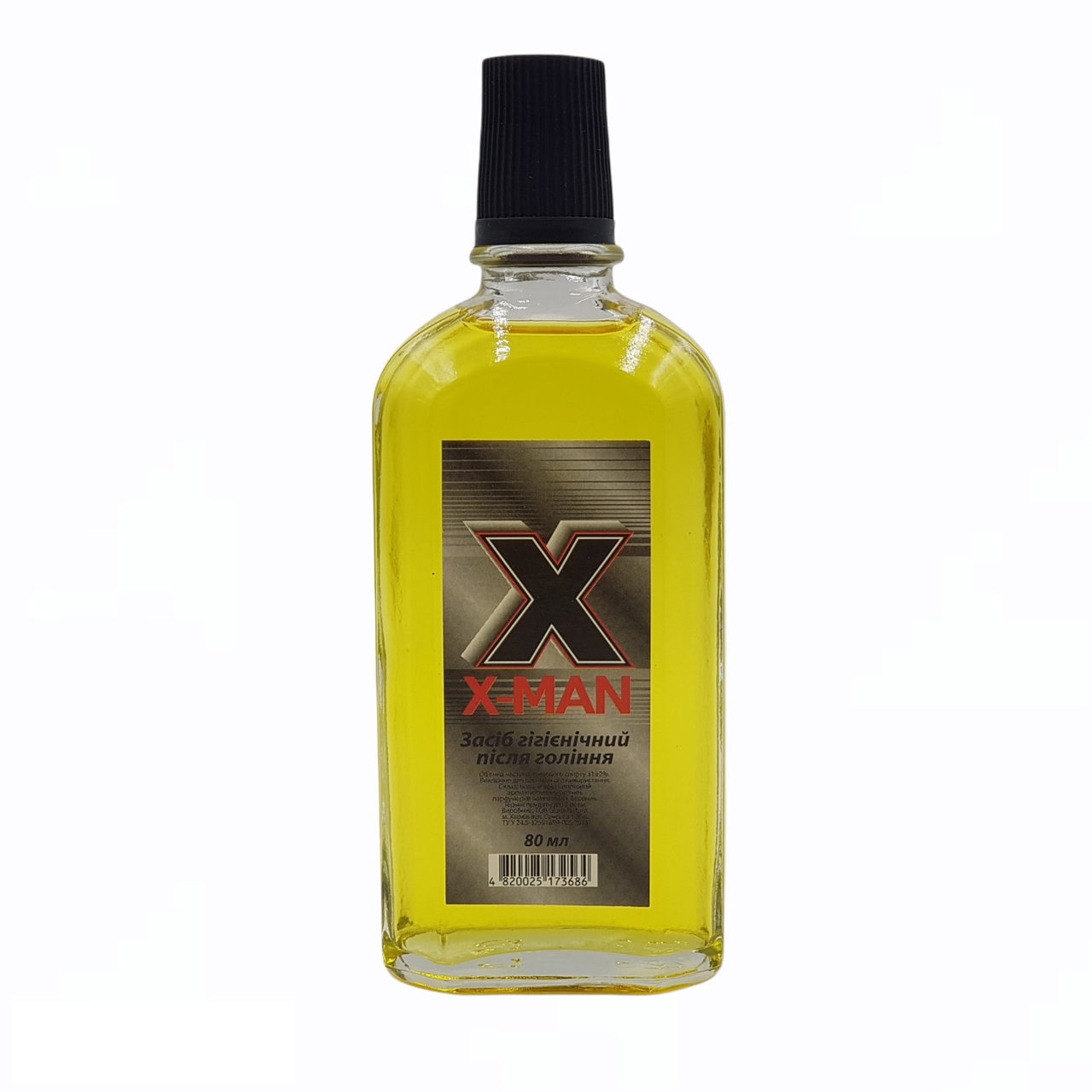 

Одеколон мужской X-MAN 80мл 31% спирта