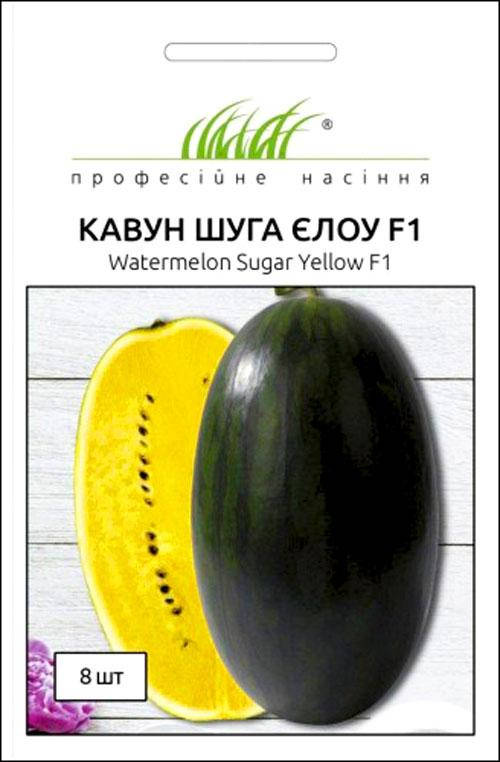 

Профсемена. Семена Арбуз Шуга Елоу F1, 8 шт.