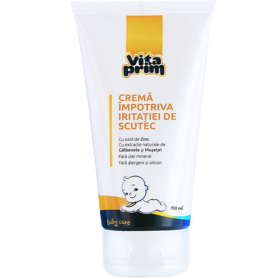 

Успокаивающий крем при раздражении от подгузников Vitaprim, 150мл