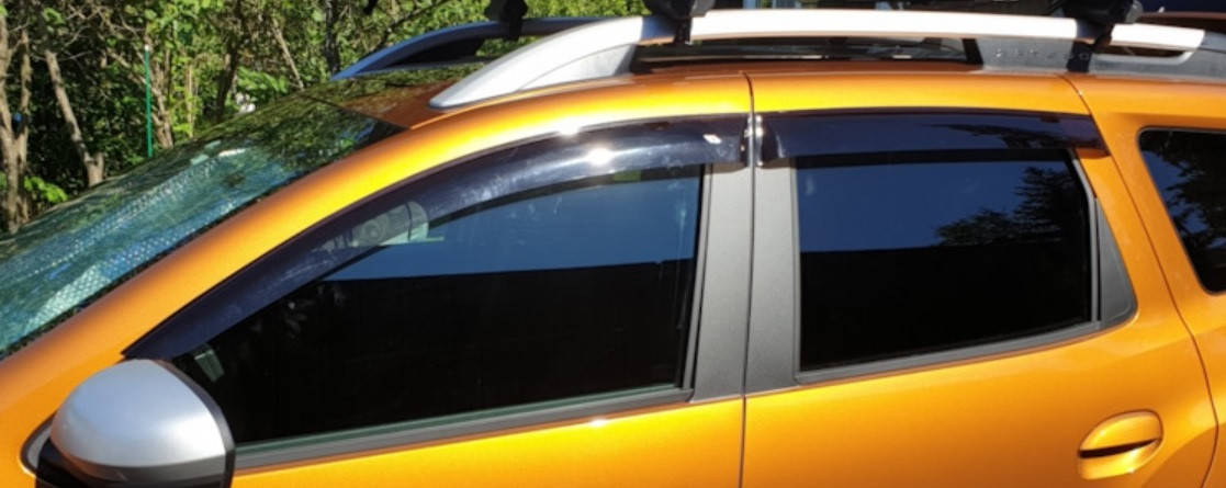 

Дефлекторы окон (ветровики) Renault Duster 2 2018-2022, VL - Cobra Tuning, R14717