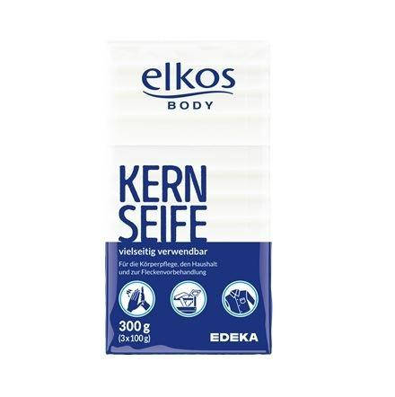 

Elkos Kern-seife 3x100гр господарське мило (12)