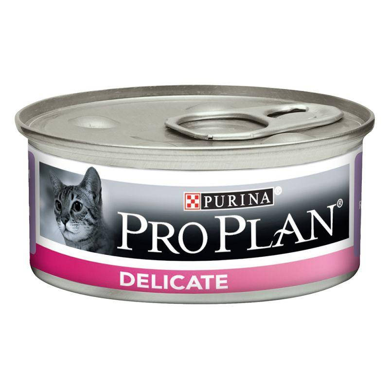 

ProPlan Delicate консерва з індичкою для кішок з чутливою швікрою, 85 г