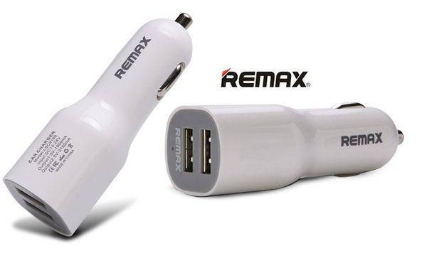 

Зарядное автомобильное устройство Remax CC-201 на 2 usb гнезда 2,1А