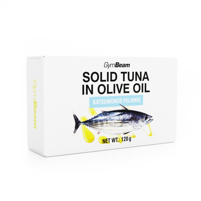

Tuna in olive oil - GymBeam 120 g (8586022214325)