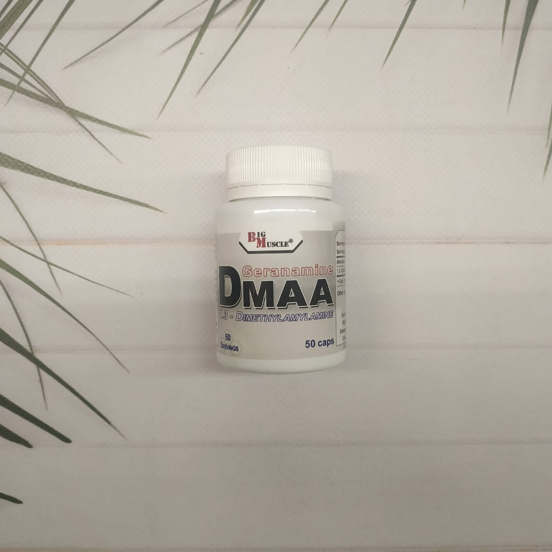 

Предтренировочная добавка BigMuscle DMAA 50caps 50mg USA
