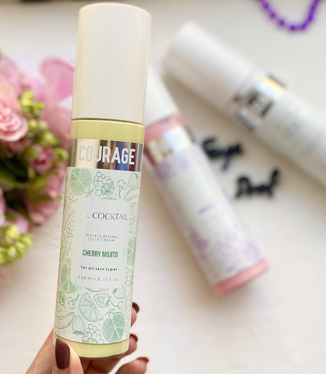 

Крем-гель для тела Body cream Cherry mohito Courage, 150 мл