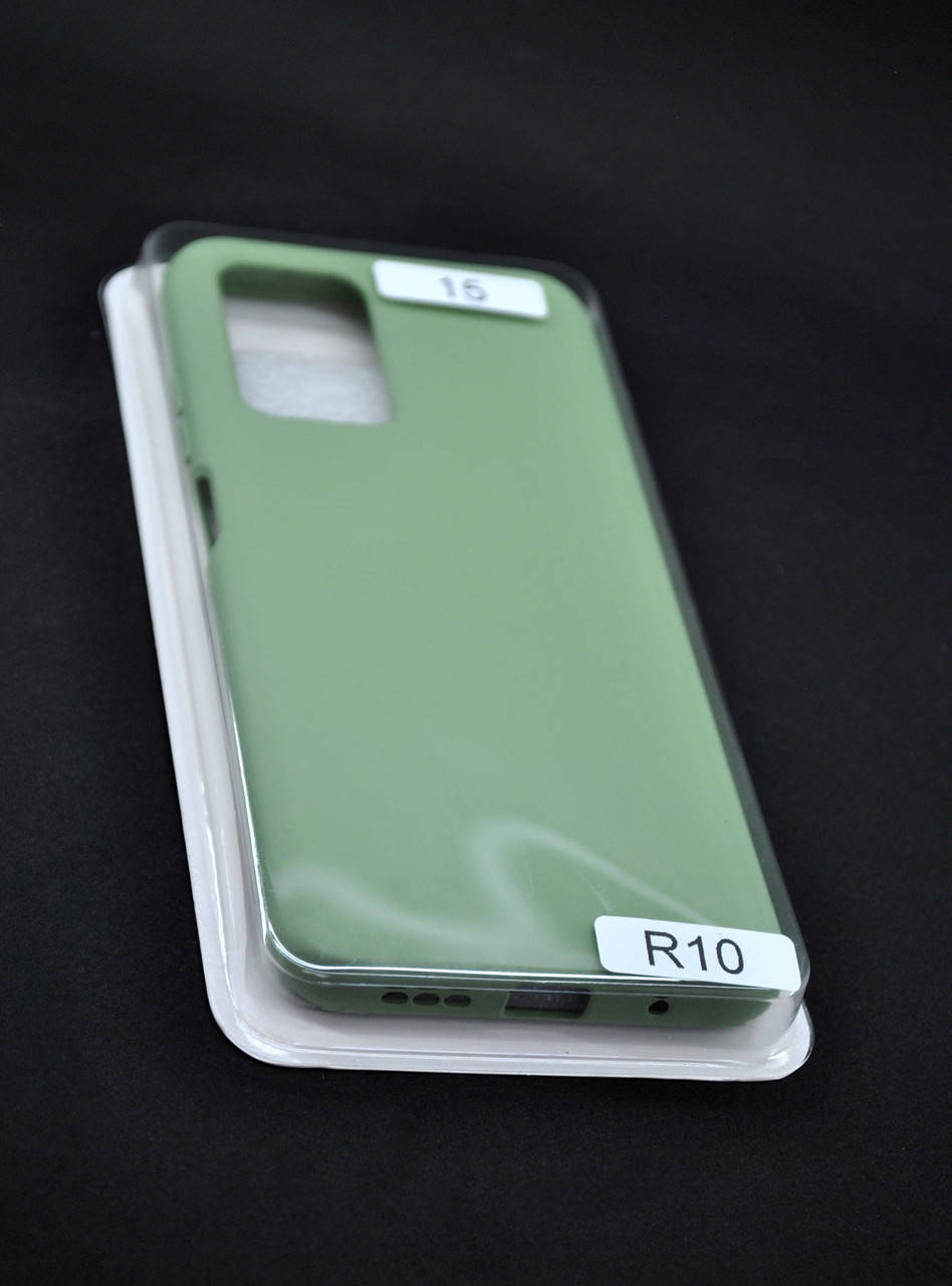 

Чехол для телефона Xiaomi Redmi 10/Redmi 10 Prime Silicon Original FULL №15 Green (4you), Зелёный