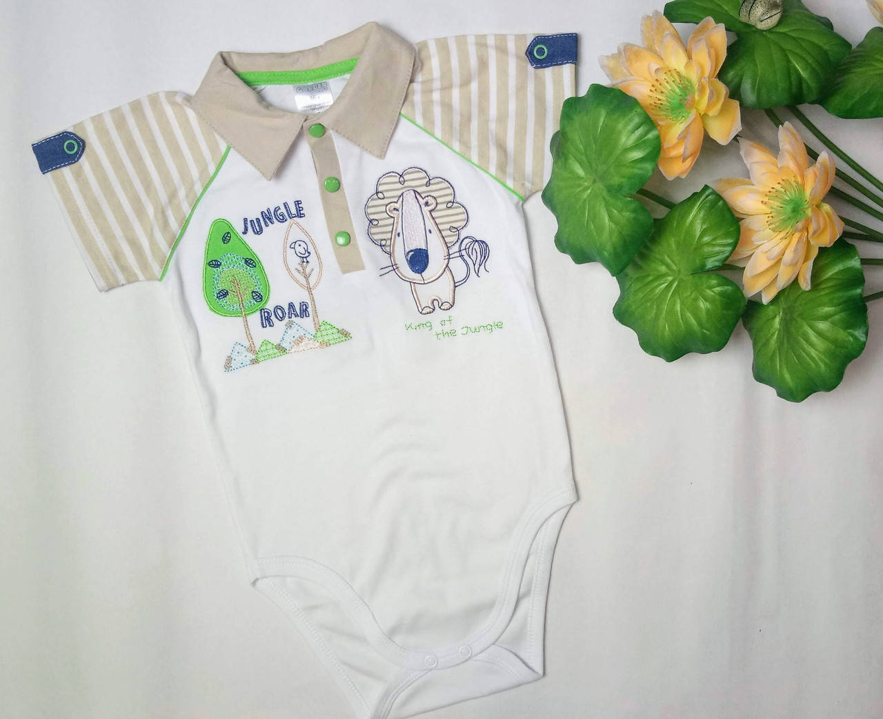 

Детский бодик-поло для мальчика