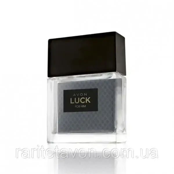 

Парфюмерная вода мужская Luck for Him Avon, Мужские духи Лак 30мл Эйвон