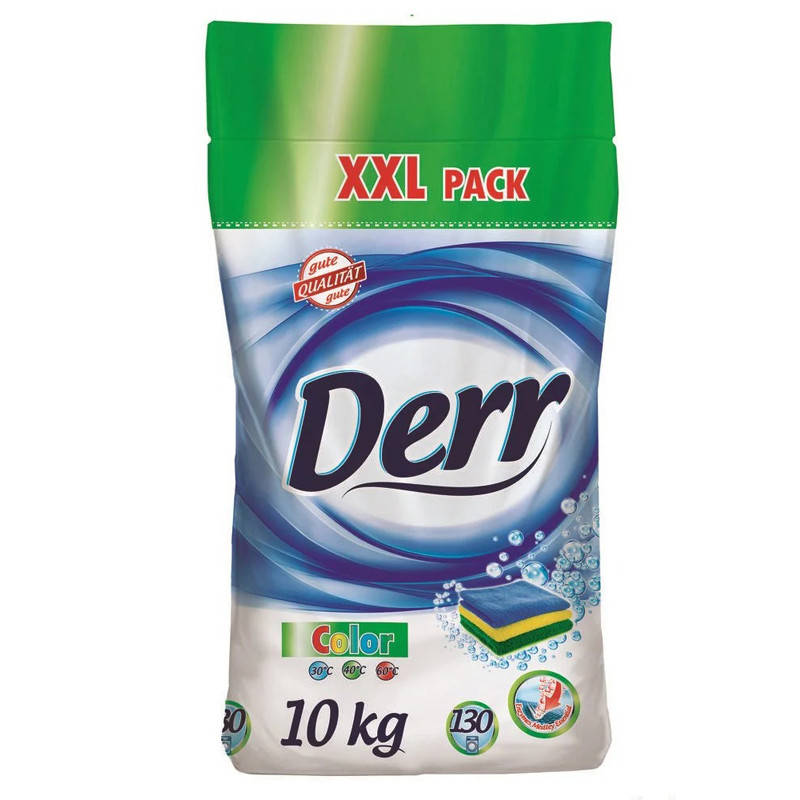 

Стиральный порошок Derr Color Цветной 130 стирок 10 кг