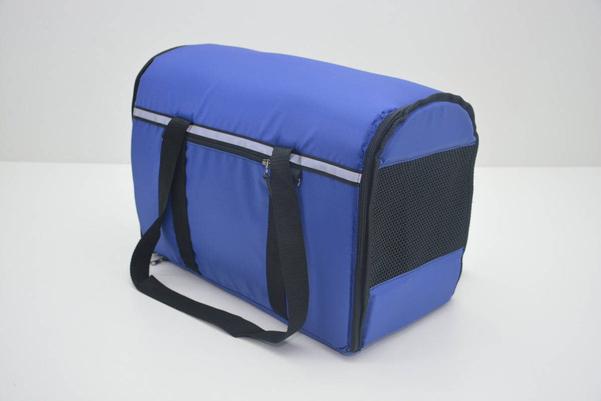 

Сумка переноска матрас для собак котов Турист №2 300х500х370 синяя, Синий