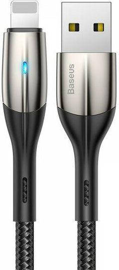 

Кабель USB Baseus Horizontal Lightning 1m Black (CALSP-B01), Черный