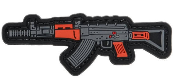 

Патч ПХВ на липучке Assault weapon 81