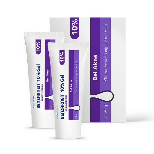

Бензак 10% (Базирон) Германия BENZAKNEN 10% Gel 2 тюбика 120 грамм