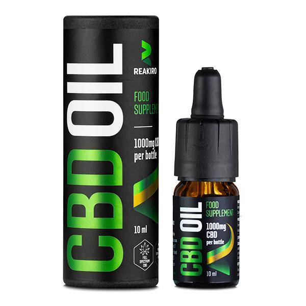 

Масло КБД CBD oil 10% Reakiro Польша
